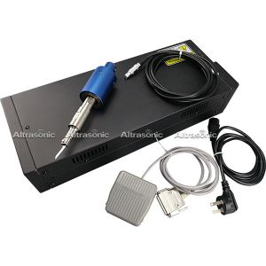 Máy cắt nhựa siêu âm 30kHz với lưỡi cắt đặc biệt